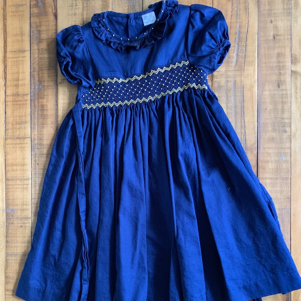 Navy blue girl’s dress